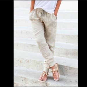Casual linen pants